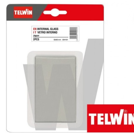 KIT (2pz.) PROTEZIONE VETRO INTERNO TELWIN 50X95MM