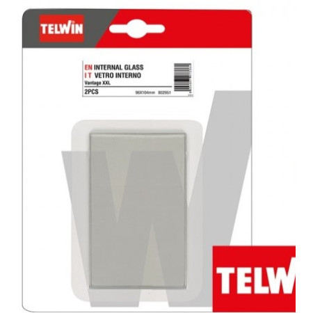 KIT (2pz.) PROTEZIONE VETRO INTERNO TELWIN 96X104MM