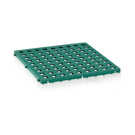 PEDANE IN PLASTICA VERDE - 500x500x25h. - P280