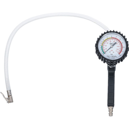 PISTOLA GONFIAGGIO PNEUMATICA CON INDICATORE, 0-10BAR
