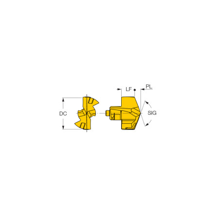 Cuspidi ISCAR - ICM 083 IC908 - ad esaurimento