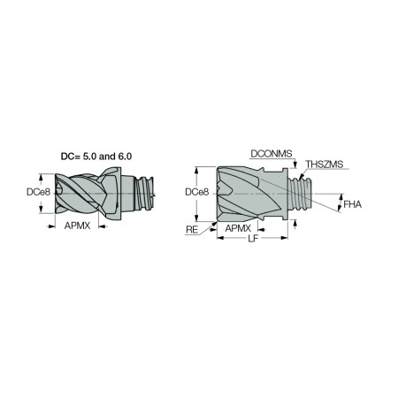 Testine Multimaster ISCAR - MM EC160A12R2.0-4T10 IC908