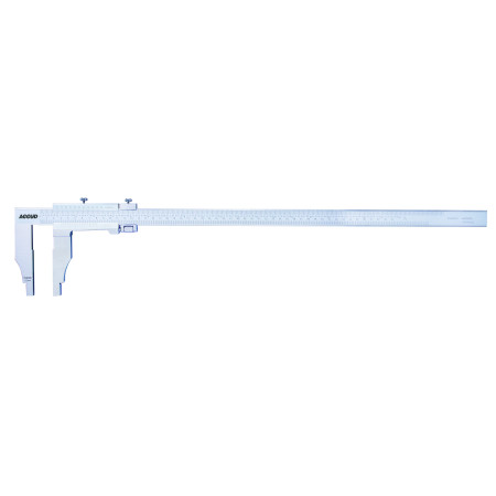 CALIBRO A NONIO ACCUD 1000mm./40" (lunghezza ganasce 150mm) SENZA GANASCE SUPERIORI (0,02mm/0,001")
