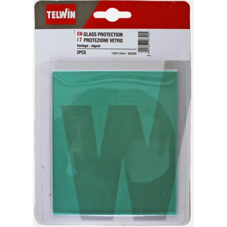 Telwin 802939 – Vetro di Protezione Esterno per Maschera da Saldatura (2 pz.)