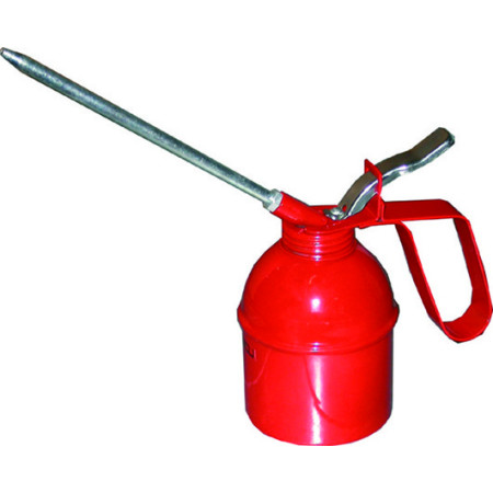 Oliatore in metallo 3416A da 500 ml con canna rigida, serbatoio in lamiera e pompa in ottone