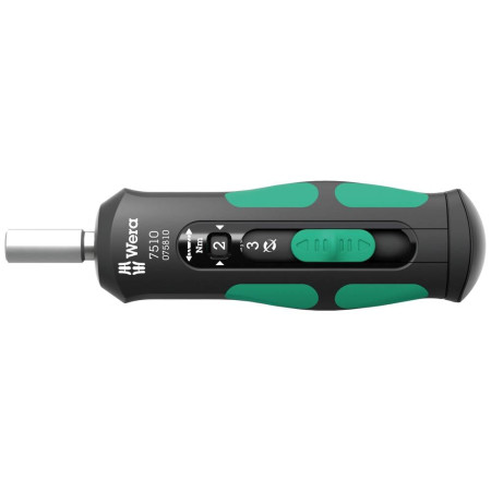 Giravite dinamometrico Wera 7510 Safe-Torque Speed 1/4" femmina 1-3 Nm
