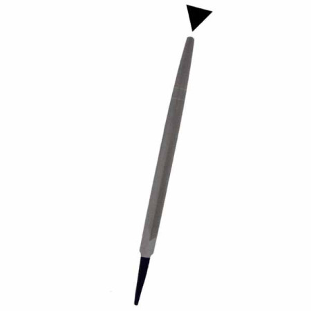 Nicholson 16147 Lima Triangolare 10" / 250 mm – Taglio Bastardo – Lima a 3 Spigoli per MeccanicaDA