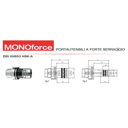 Mandrino D'Andrea MONOFORCE 12.100 HSK-A63