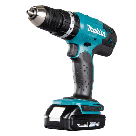 TRAPANO AVVITATORE+Percussione MAKITA 18V 42Nm + 3Ahx2