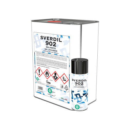 SOLVENTE SGRASSAGGIO E LAVAGGIO PARTI METALLICHE "SVERDIL 902" - SPRAY 400ML