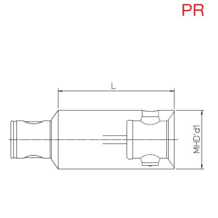 PROLUNGA D'Andrea PR 32.50 MHD'32 , L.50mm.