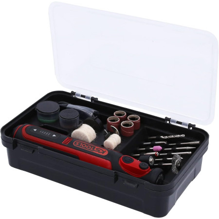 SET UTENSILI MULTIFUNZIONE A BATTERIA CON 50 ACCESSORI eMONSTER - KS TOOLS 515.3990