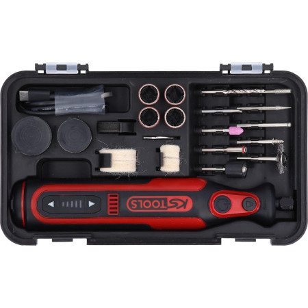 SET UTENSILI MULTIFUNZIONE A BATTERIA CON 50 ACCESSORI eMONSTER - KS TOOLS 515.3990